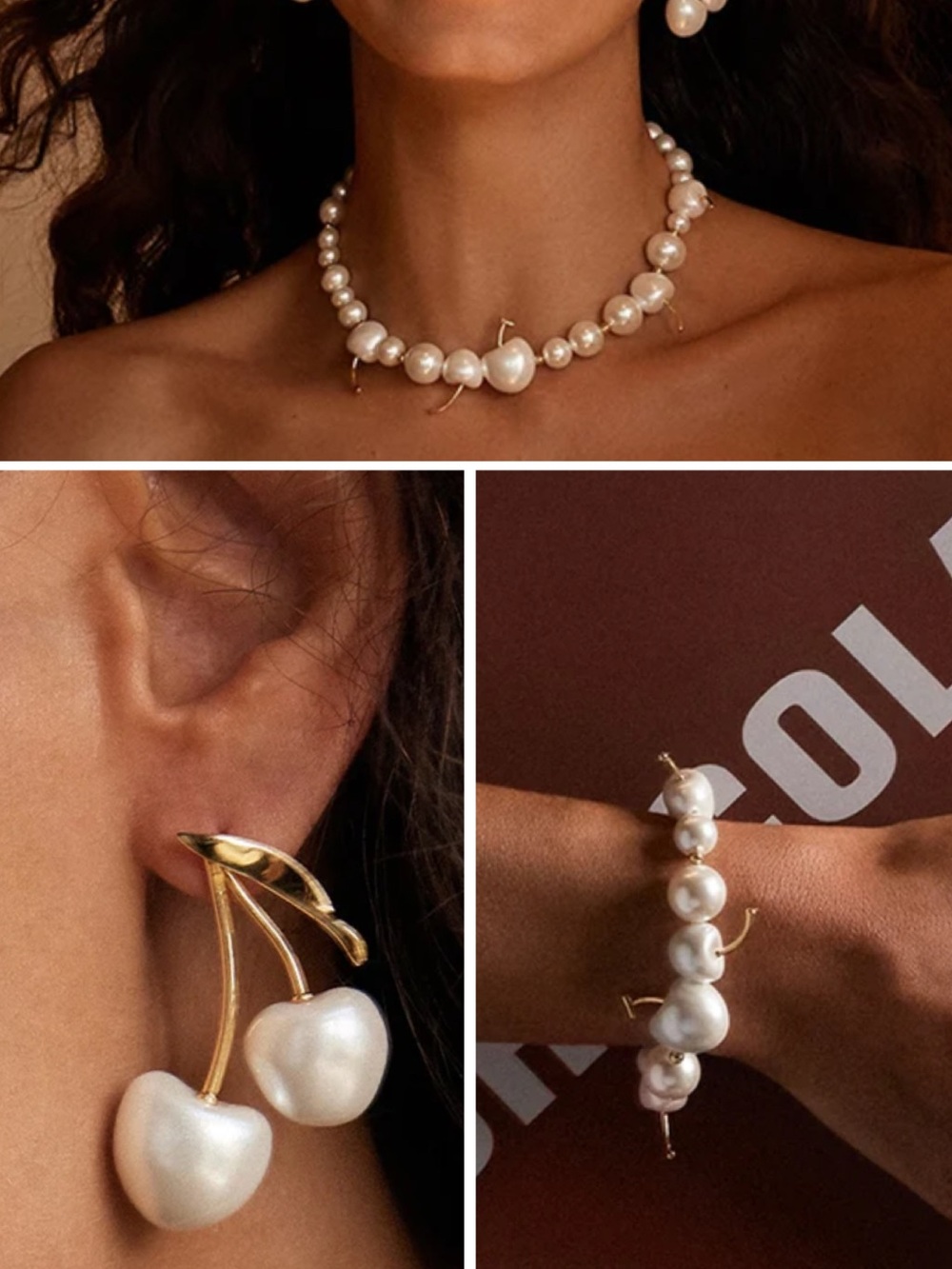 HEFANG CHERRY EARINGS